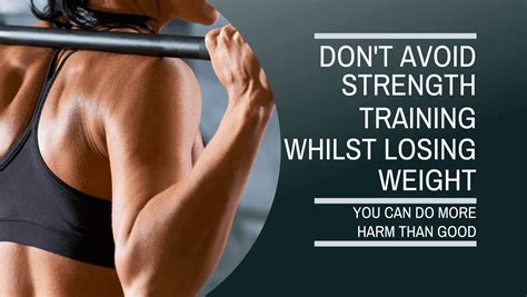 Yes, the Secret Weapon for Losing Weight Is Strength Training.